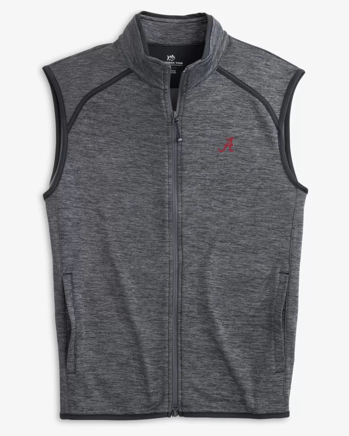 Southern Tide Alabama Crimson Tide Baybrook Heather Vest< Outerwear