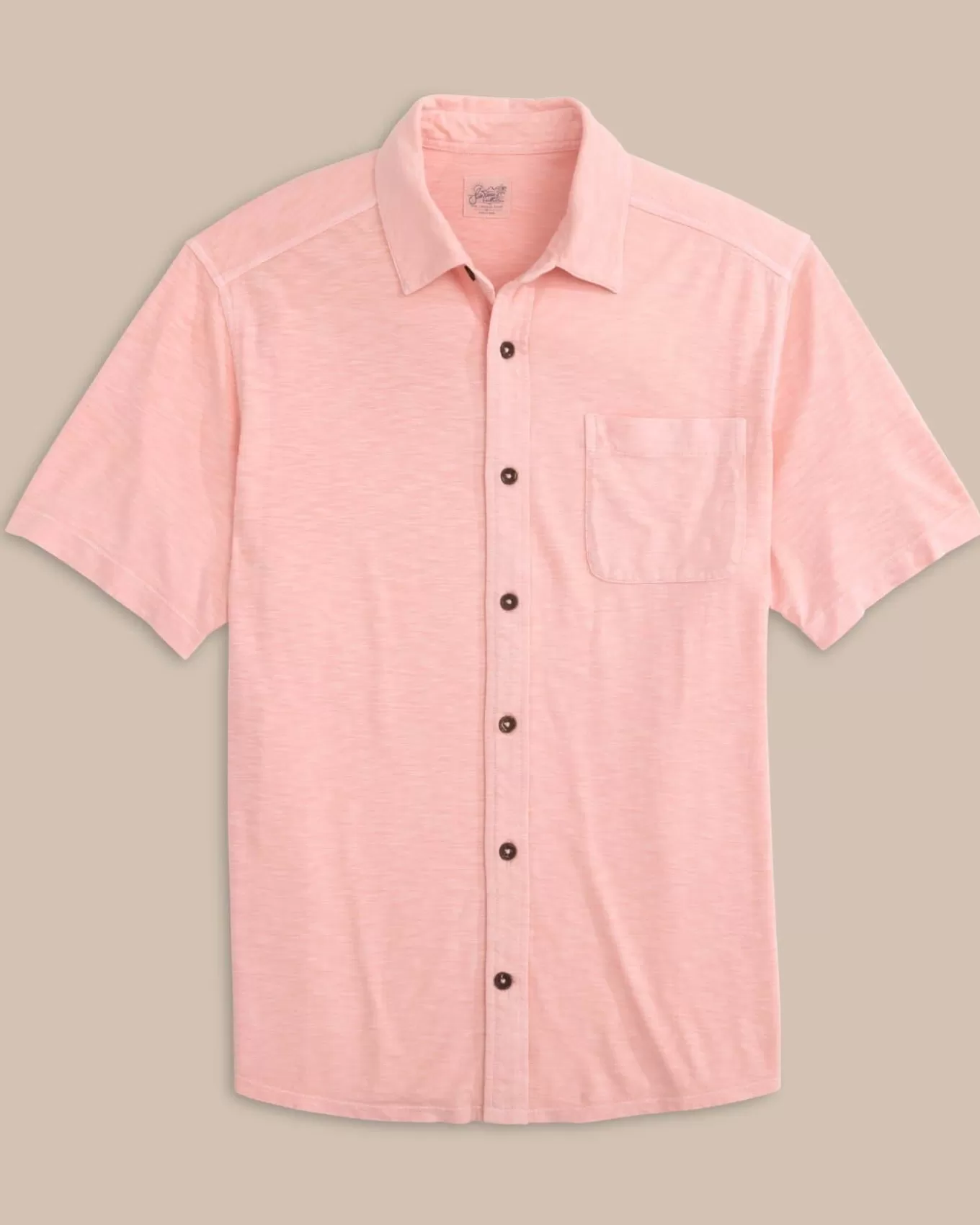 Southern Tide Beachcast Solid Knit Short Sleeve Sport Shirt< Sport Shirts & Button Downs
