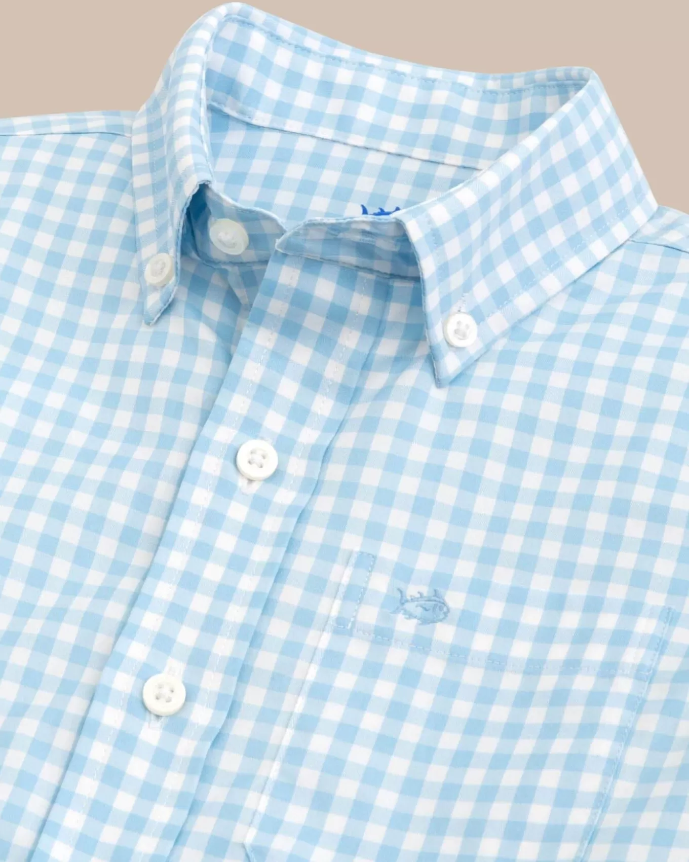 Southern Tide Boys Long Sleeve Hartwell Plaid Sport Shirt< Boys Button Down Shirts