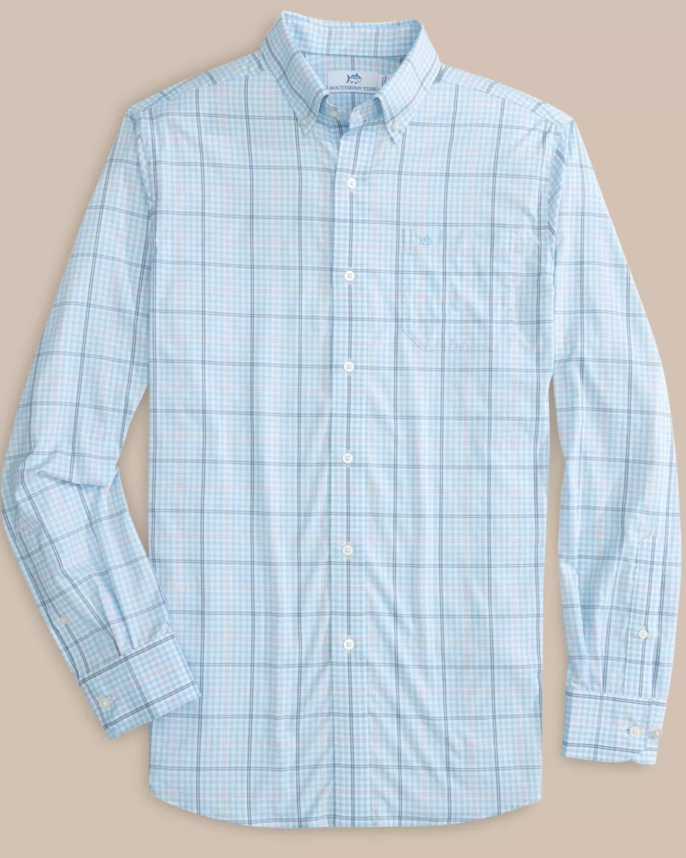 Southern Tide Brrr° Intercoastal Rainer Check Long Sleeve Sport Shirt< Sport Shirts & Button Downs