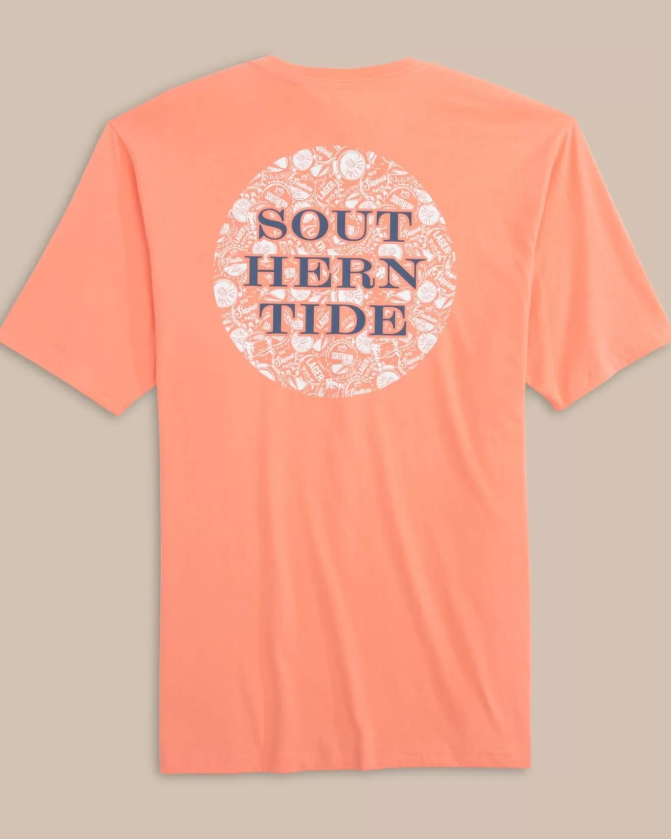 Southern Tide Caps Off Badge Short Sleeve T-Shirt< T-Shirts