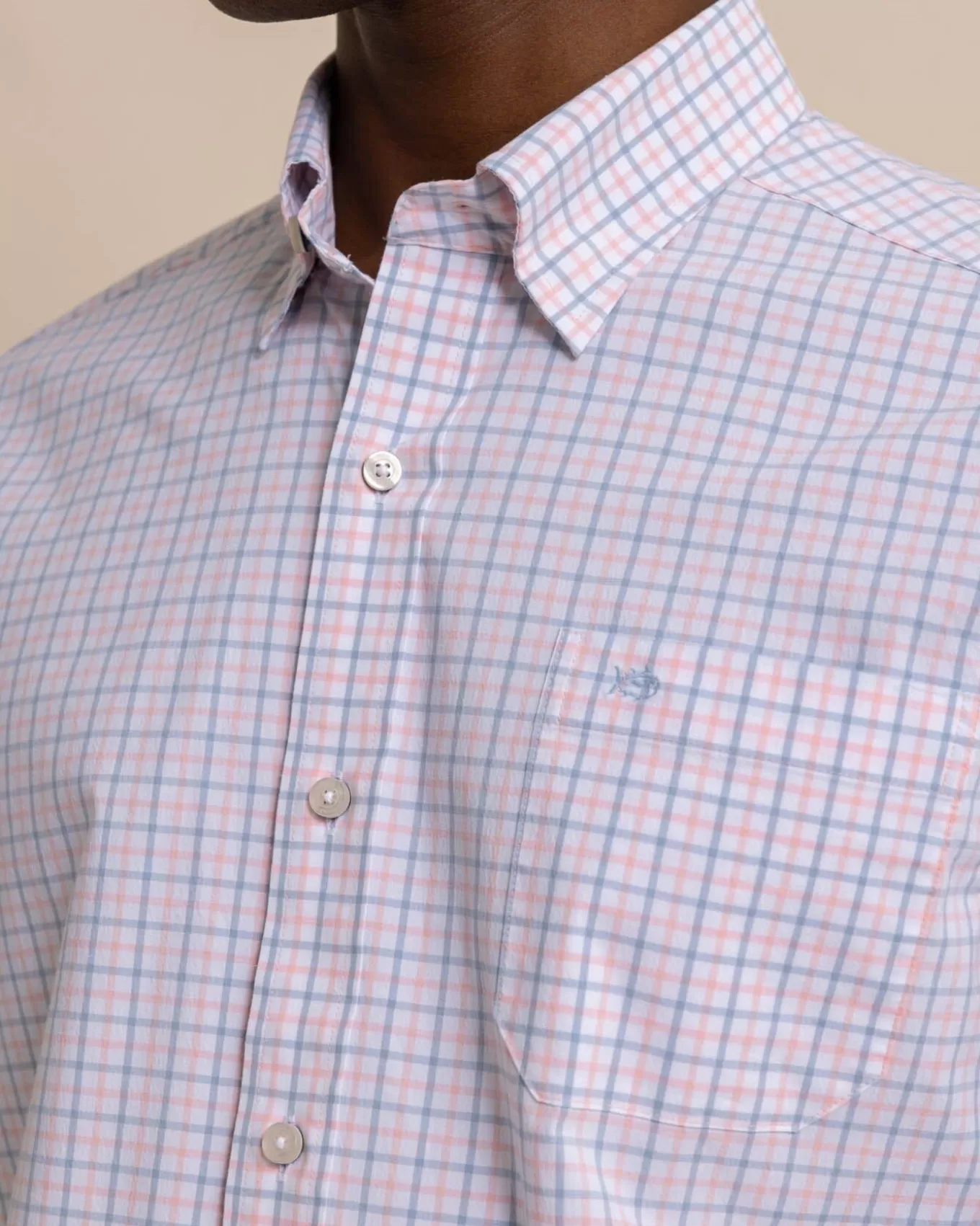 Southern Tide Charleston Larkin Check Long Sleeve Sport Shirt< Sport Shirts & Button Downs