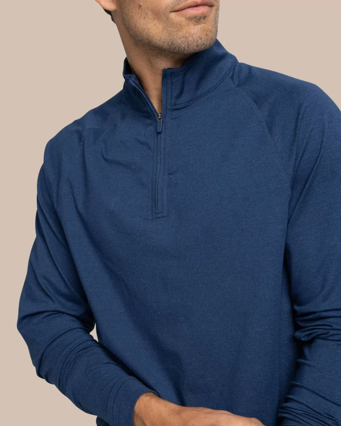 Southern Tide Cruiser Heather Quarter Zip Pullover< Pullovers & Hoodies