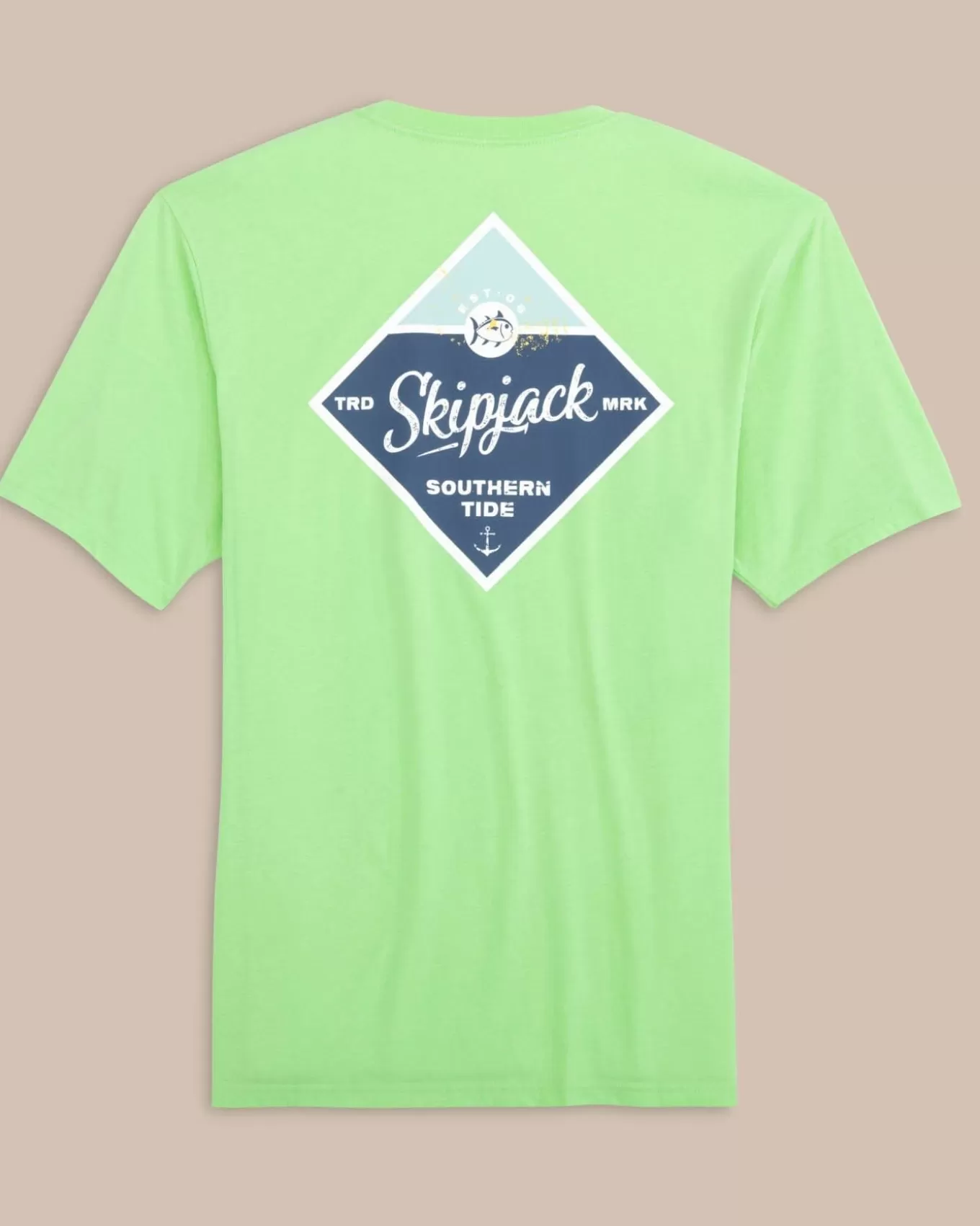 Southern Tide Diamond St Trademark Short Sleeve T-Shirt< T-Shirts