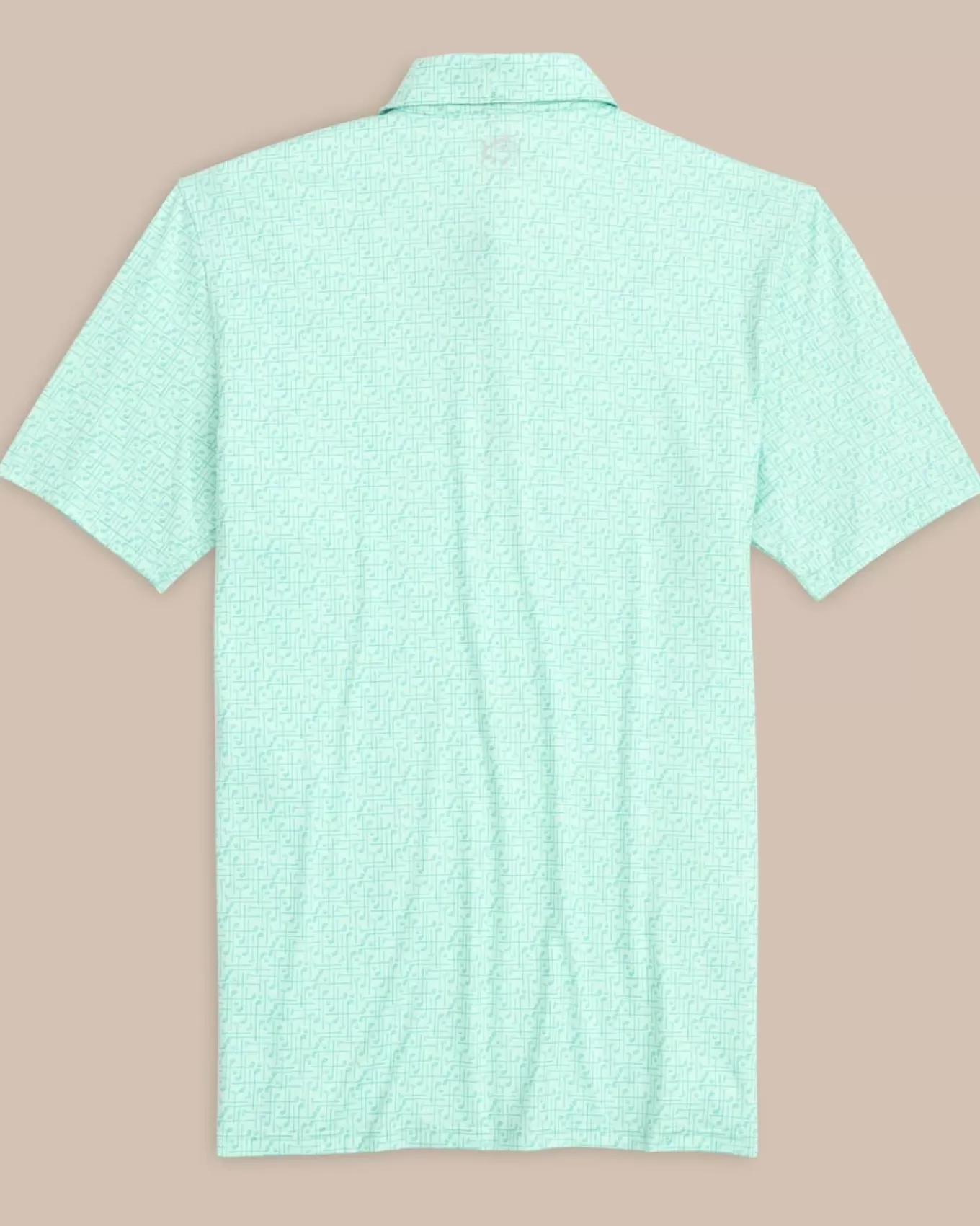 Southern Tide Driver Over Clubbing Print Performance Polo Shirt< Polo Shirts