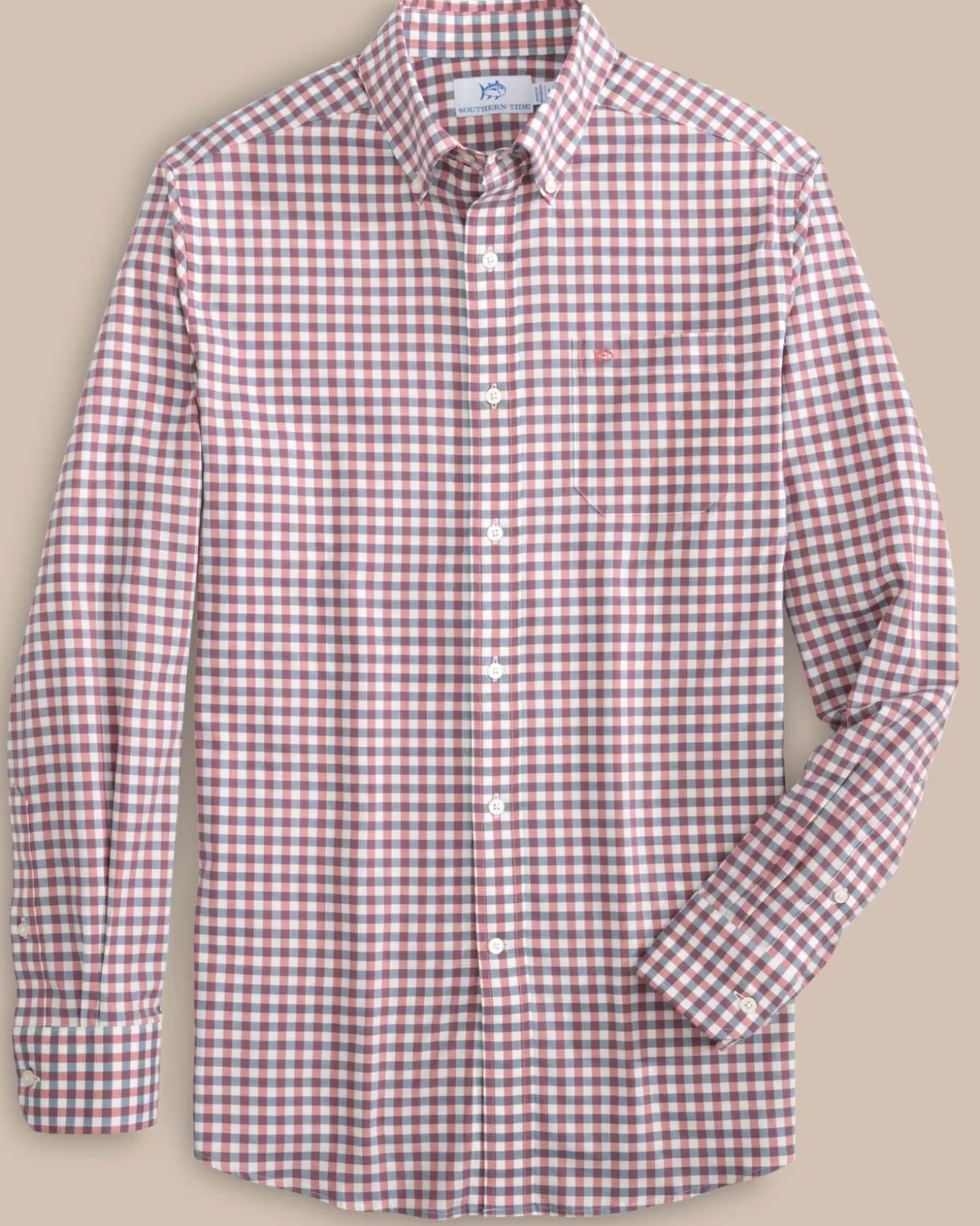 Southern Tide Hammond Intercoastal Gingham Sport Shirt< Sport Shirts & Button Downs