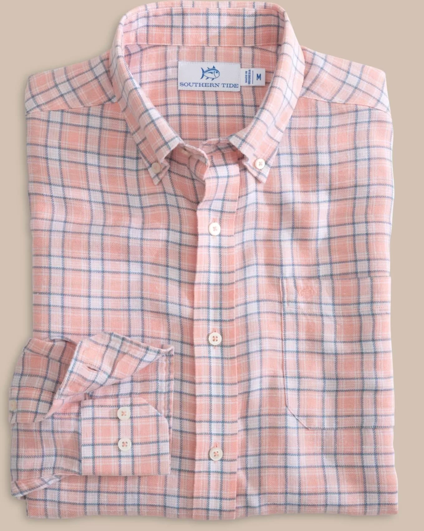 Southern Tide Headland Conestee Plaid Long Sleeve Sport Shirt< Sport Shirts & Button Downs