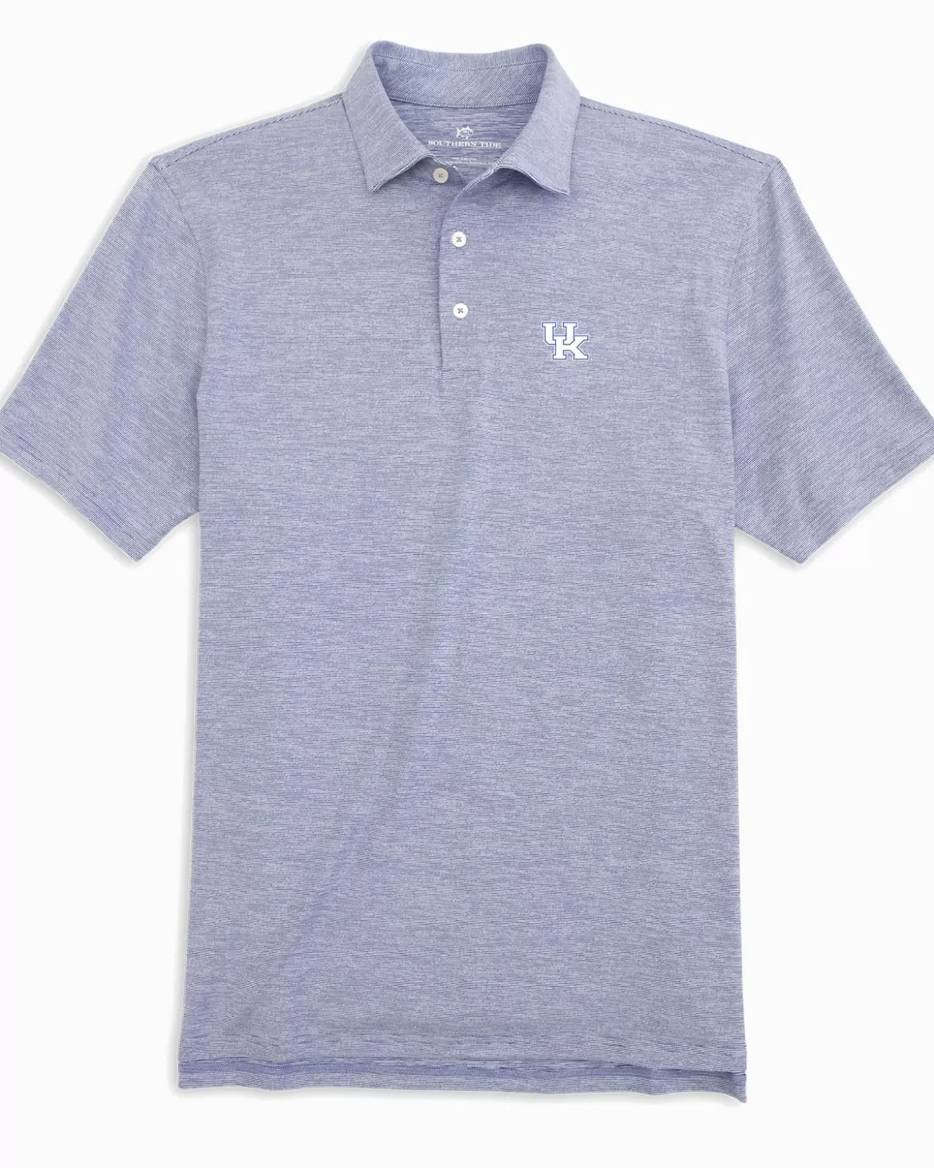 Southern Tide Kentucky Wildcats Driver Spacedye Polo Shirt< Polo Shirts
