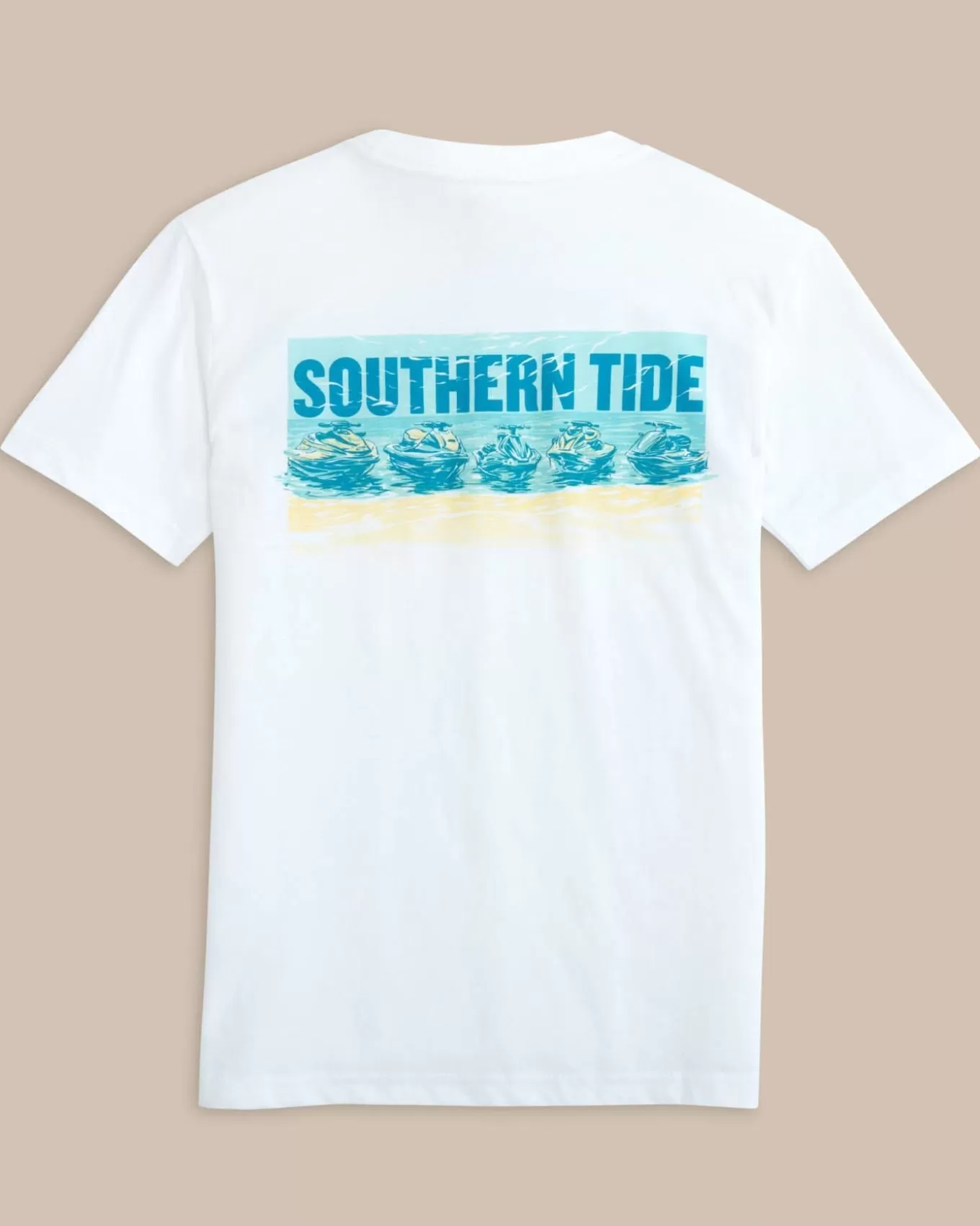 Southern Tide Kids Jet Ski-Son Short Sleeve T-Shirt< Kids T-Shirts