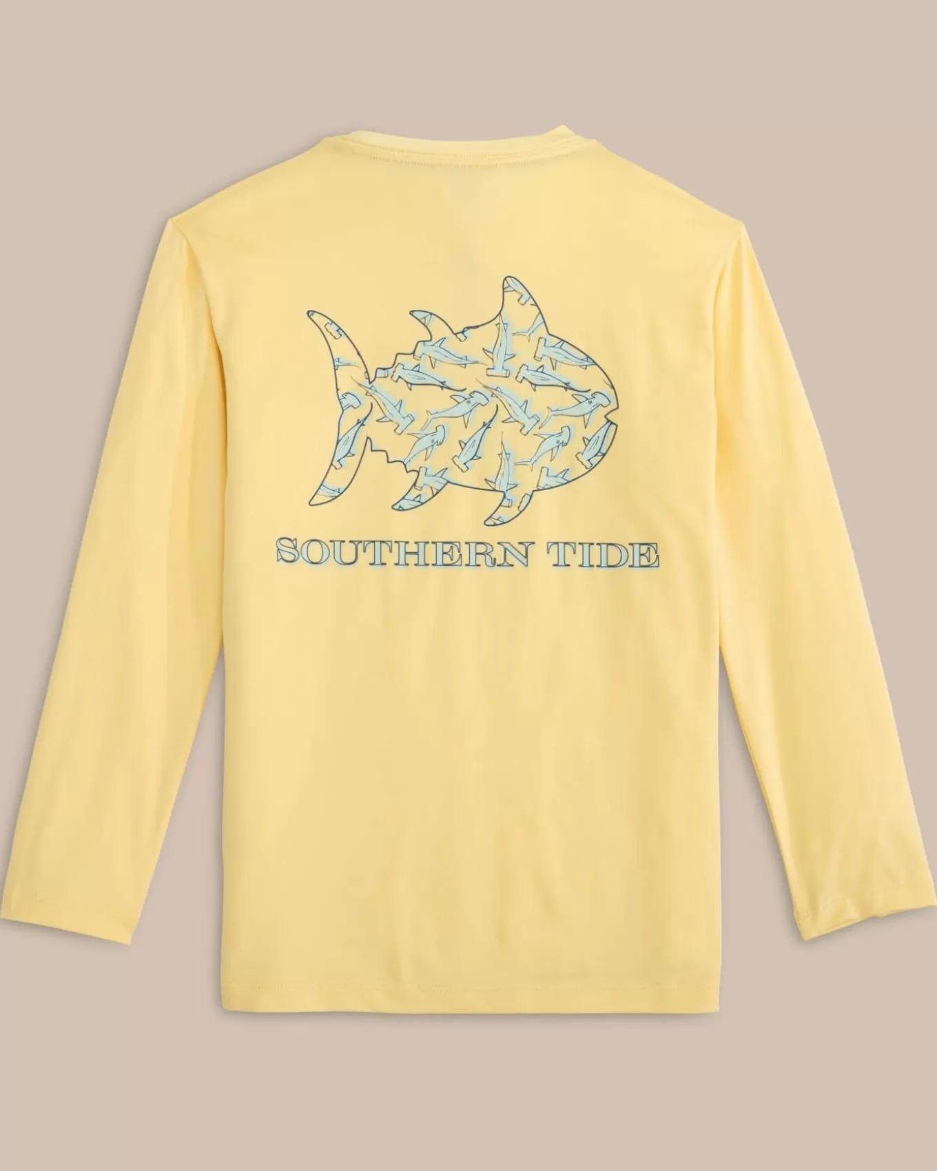 Southern Tide Kids Sharks And Skipjacks Performance Long Sleeve T-Shirt< Kids T-Shirts