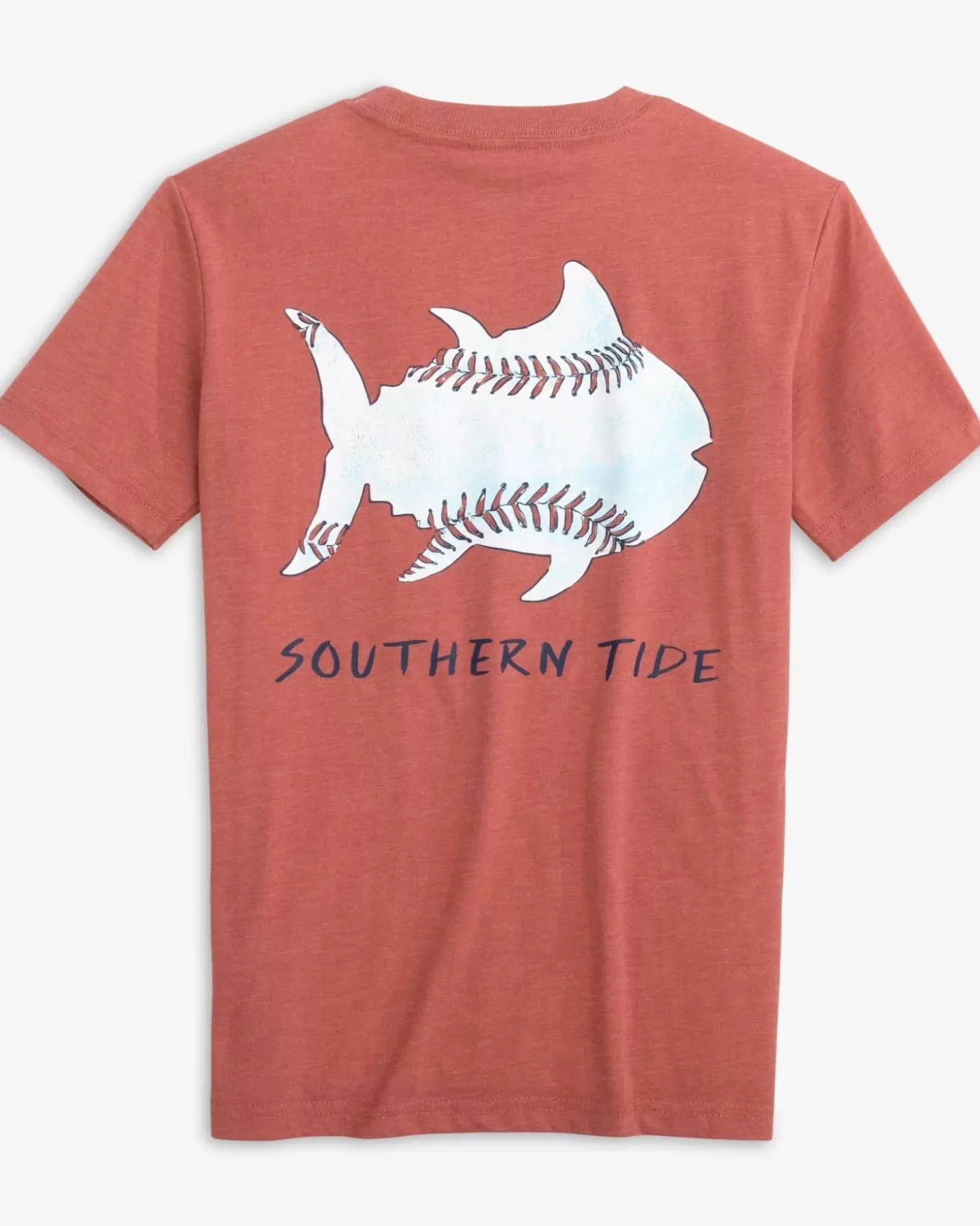 Southern Tide Kids Sketched Baseball Heather T-Shirt< Kids T-Shirts