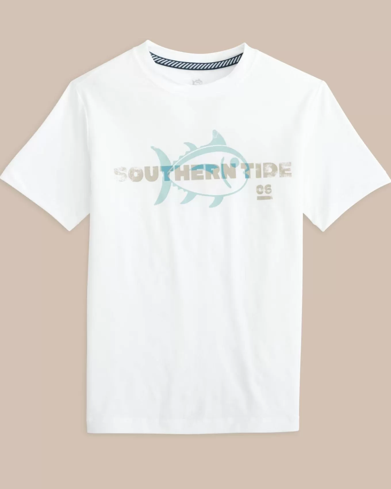 Southern Tide Kids St Overlay Performance Short Sleeve T-Shirt< Kids T-Shirts