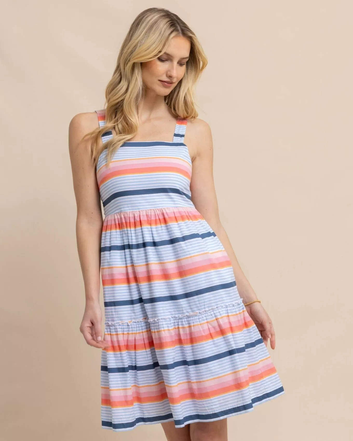 Southern Tide Linsey Set Sail Stripe Dress< Dresses