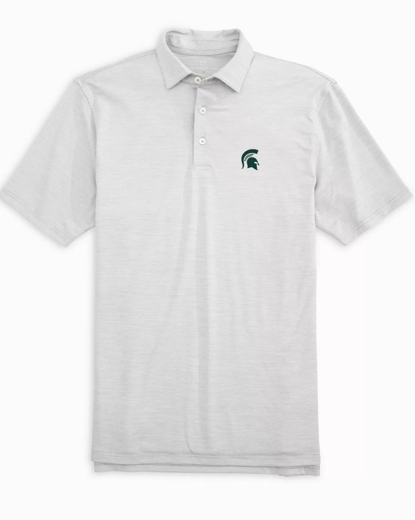 Southern Tide Michigan Spartans Driver Spacedye Polo Shirt< Polo Shirts