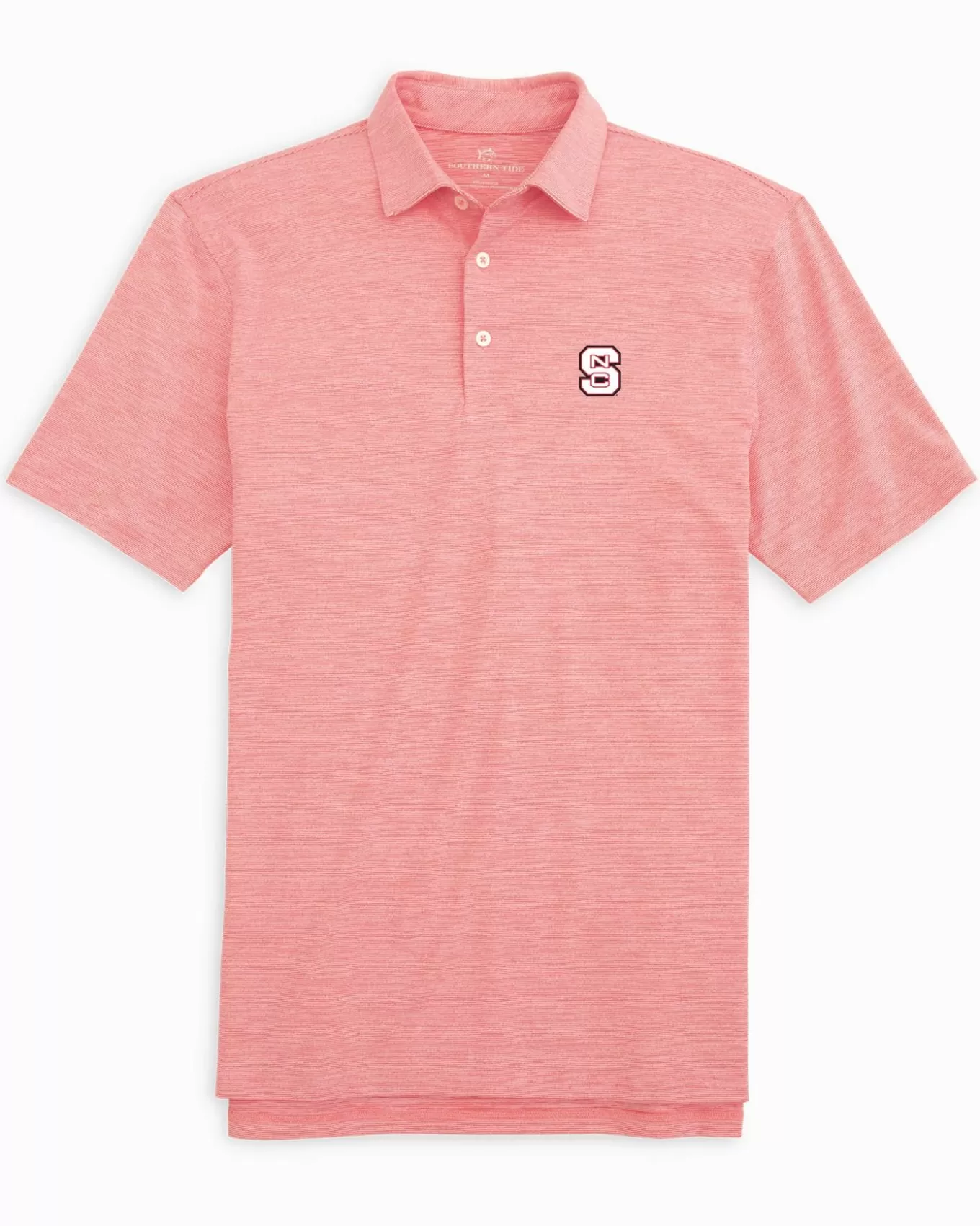 Southern Tide Nc State Driver Spacedye Polo Shirt< Polo Shirts