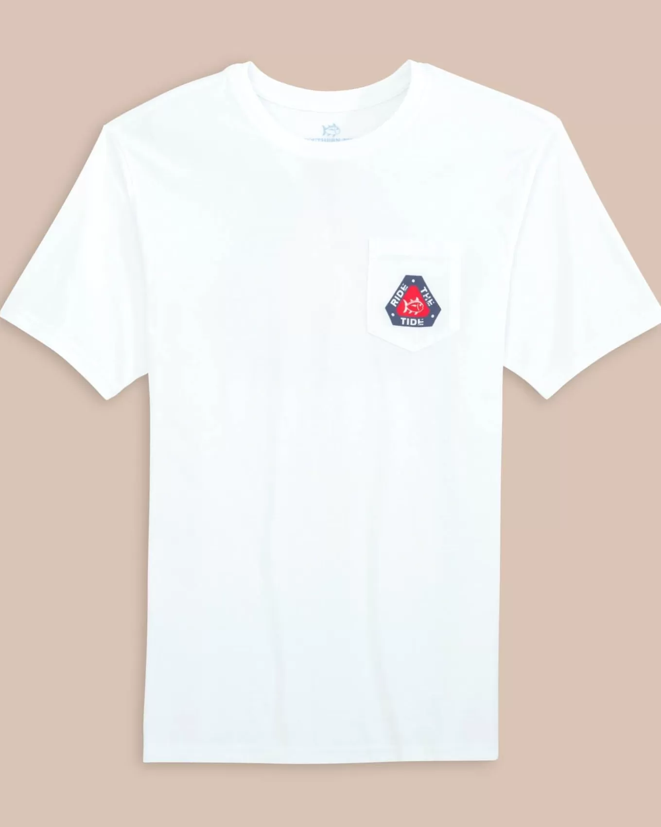 Southern Tide Ride The Tide Triangle Short Sleeve T-Shirt< T-Shirts