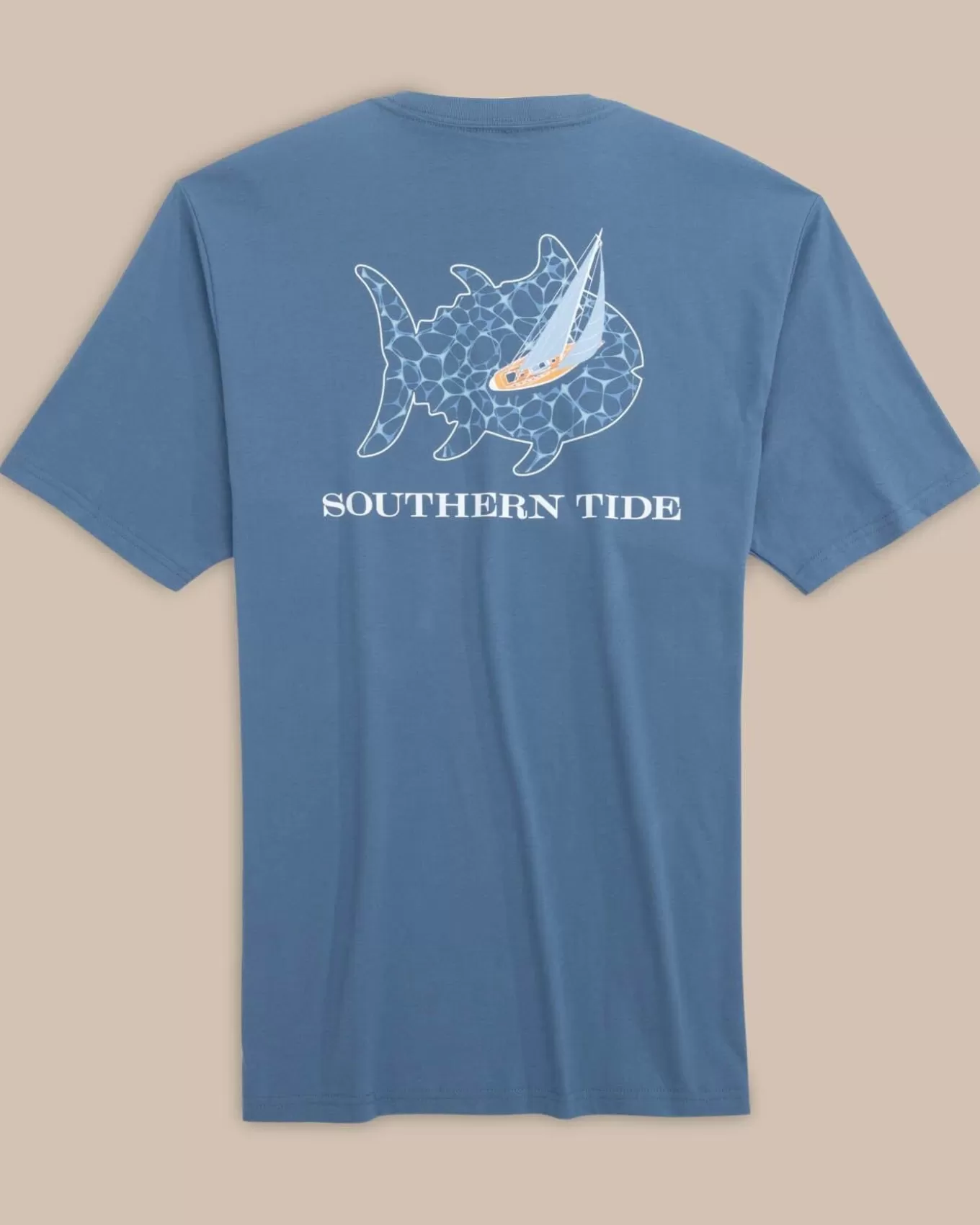 Southern Tide Sailing With Skipjacks Short Sleeve T-Shirt< T-Shirts