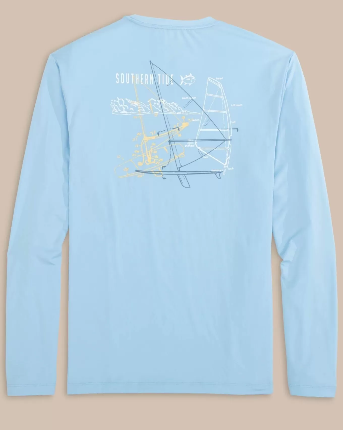 Southern Tide Windsurfer Long Sleeve Performance T-Shirt< T-Shirts